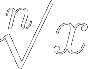 nth root of x